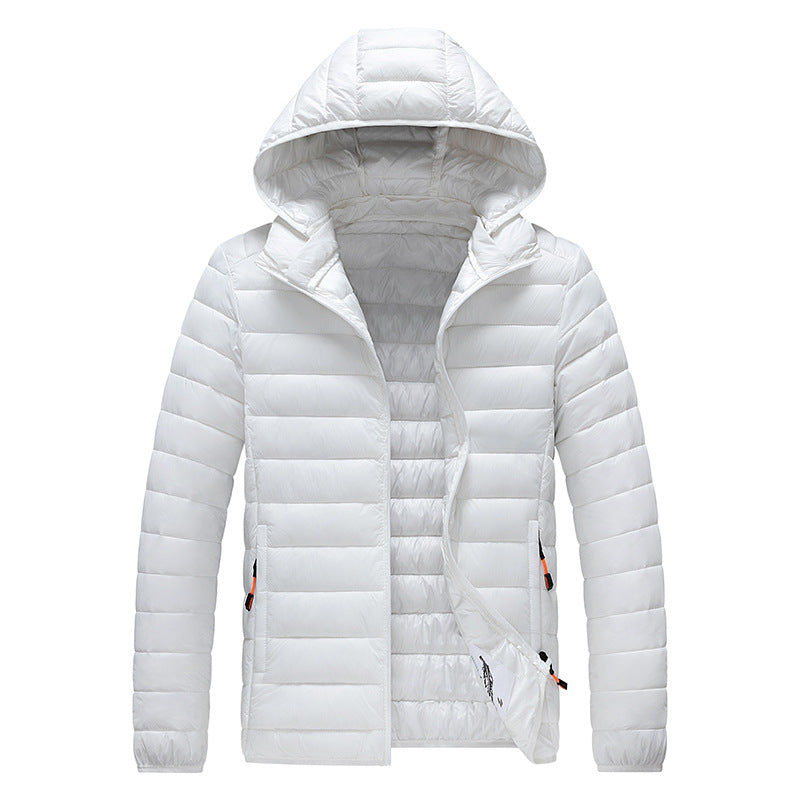 Cross-Border Exclusive Supply for Amazon: Men's 2026 Winter Jacket, Slim Fit, Lightweight Cotton Coat, Thin Multi-Color Quilted Cotton Clothing
