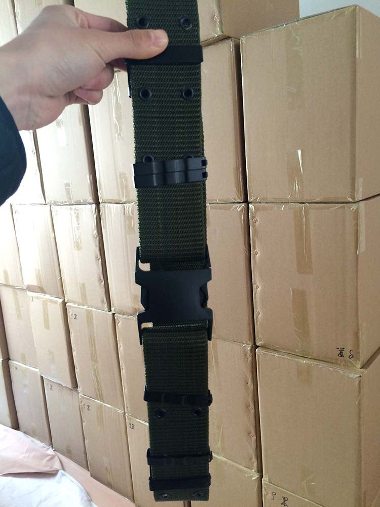 Foreign Trade Guangzhou New Men's Belt Military Training Outdoor Sports Elastic Belt Tactical Elastic Girdle High-End