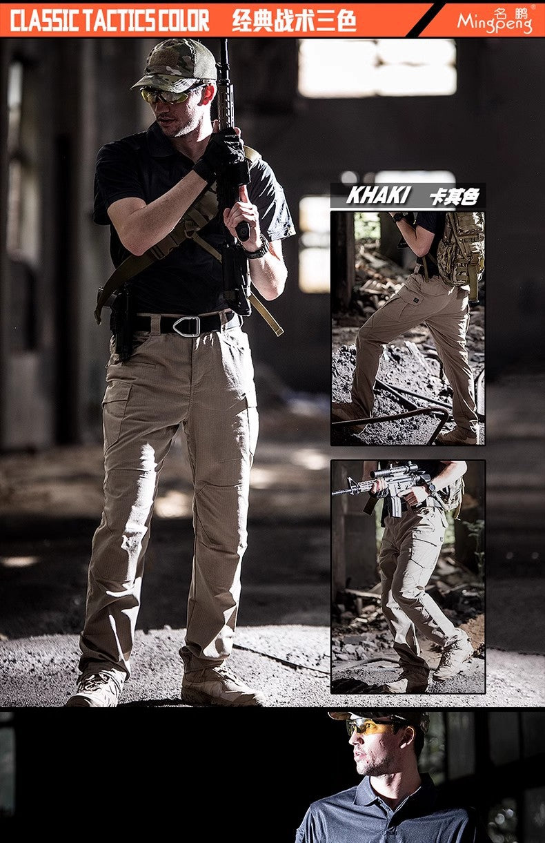 Huanlong Thunderbolt Ii Elastic Tactical Pants Men's Outdoor Clothing Jogger Hiking Mountaineering Pants American Style Workwear Pants