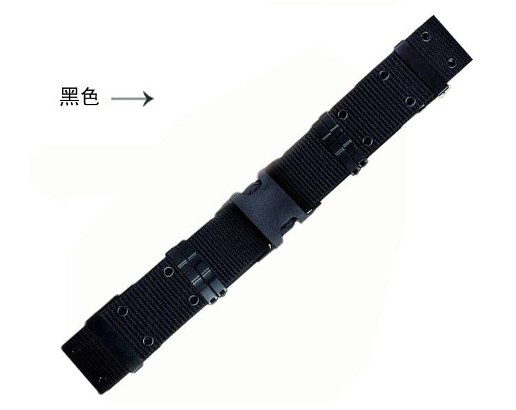 Foreign Trade Guangzhou New Men's Belt Military Training Outdoor Sports Elastic Belt Tactical Elastic Girdle High-End