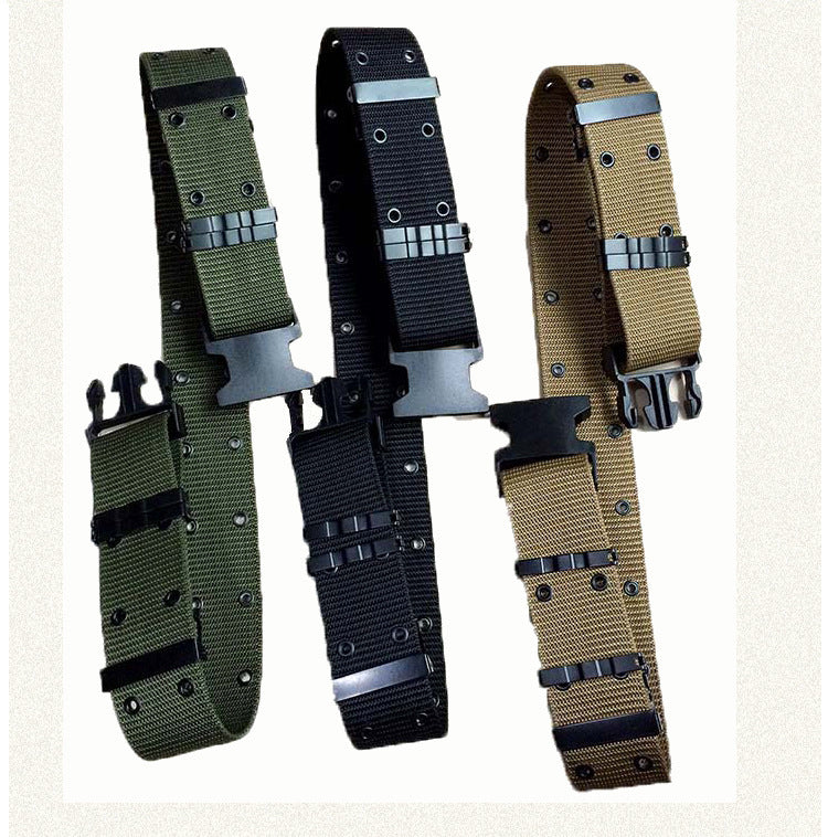 Foreign Trade Guangzhou New Men's Belt Military Training Outdoor Sports Elastic Belt Tactical Elastic Girdle High-End