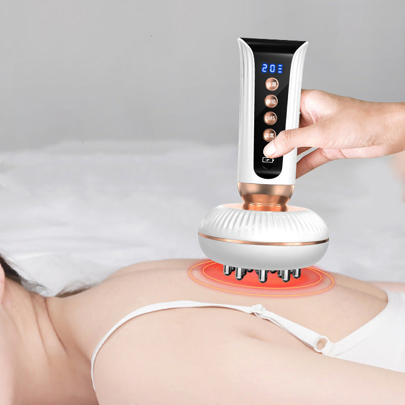 Home Smart Massage Brush Massager Microcurrent Heating Massager Beauty Device