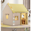 Kid Toys Tent Princess Castle Play House Cubby Children Small House Folding indoor Play tent Baby Tent Solid Frame No Light Ball
