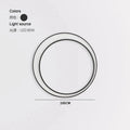 Modern IP65 Waterproof LED Outdoor Wall Light Villa Terrace Garden Street Light Round Moon Background Porch Lamps