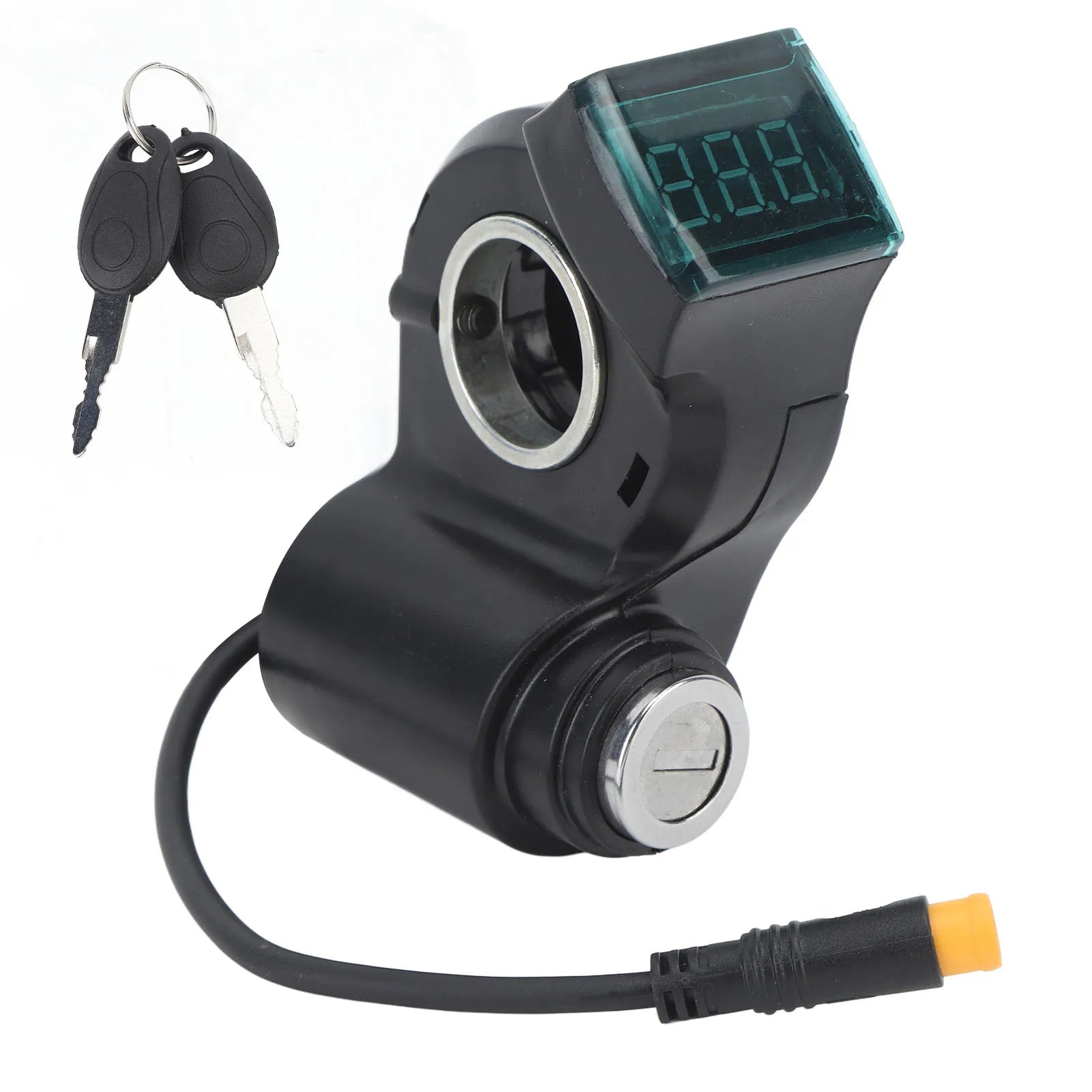 Scooter Digital Display  Lock Secure and  ABS Electric Scooter Key  Lock with 2 Keys for Maintenance