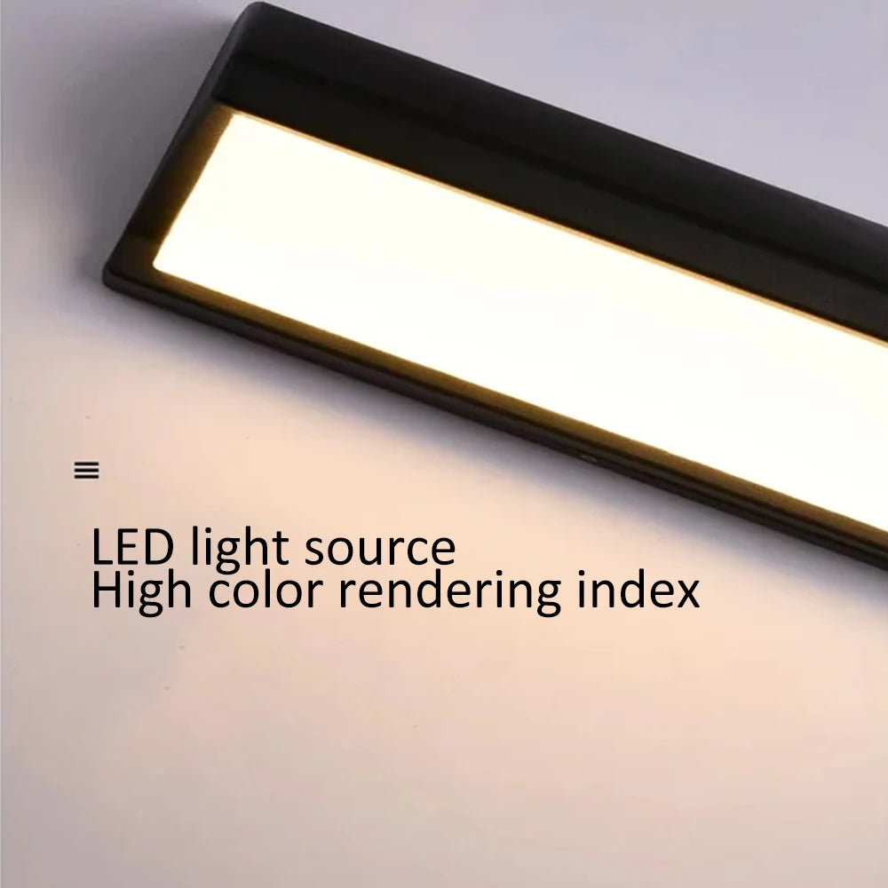 Modern Outdoor LED Wall Light Waterproof 110V 220V Exterior Wall Light For Porch Garage Garden Courtyard Villa Indoor Wall Lamp