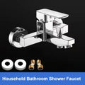 Shower Faucet Wall Mounted Bathroom Bathtub Faucets Shower Set Single Handle Hot and Cold Mixing Valve Tap Shower Accessories