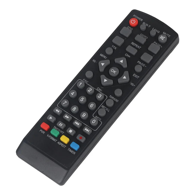 Advanced Remote for DVB-T2, Perfect for HDTV & Smart Set-top Box