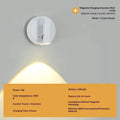 LED Light Magnetic Rechargeable Wall light Spotlight Wireless No Punch Reading Light With Touch Switch Dimmable Bedside Lamp
