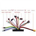 ABHT-Ebike Sine Wave Controller 36/48/52V 40A Brushless Controller And S-100 LCD Color Display E-Scooter Parts