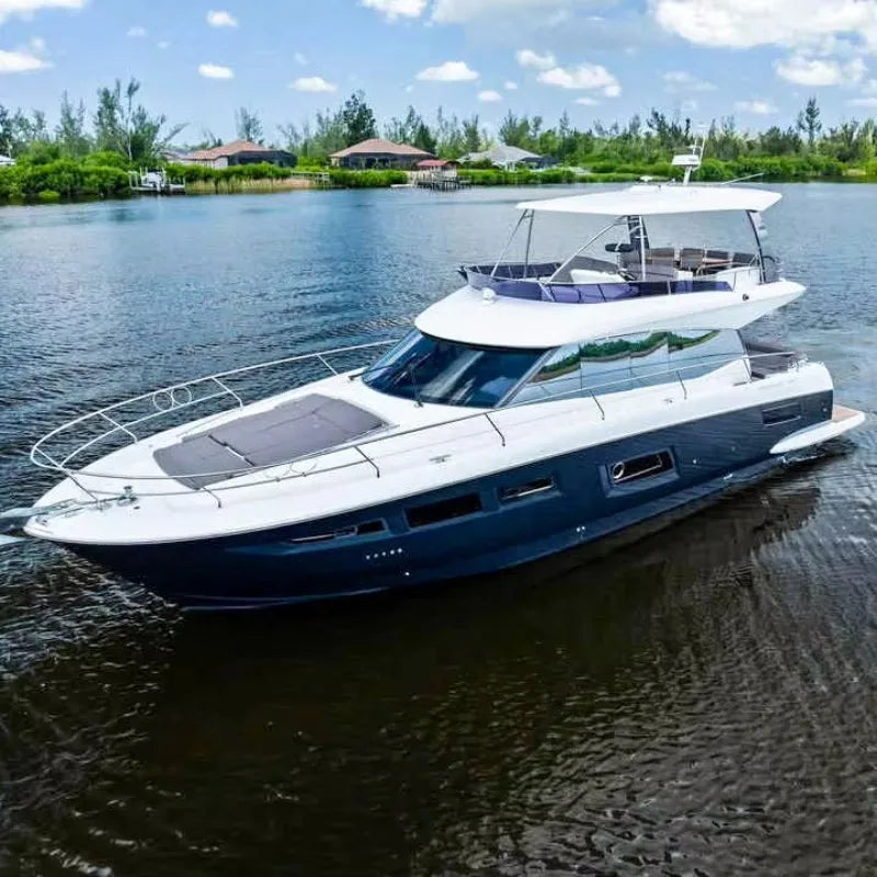 Customizable 2026  Factory Direct 41ft Aluminum Alloy  Luxury Yacht CE High Speed Sport Boat with Outboard Machine for Sale