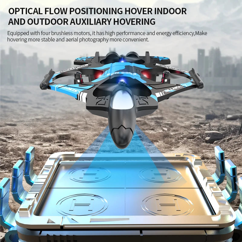 K500MAX Drone Fighter Jet 4k HD Professional Drone Camera WIFI Fpv Aircraft Quadcopte Aerial Photography Drone Birthday Toys