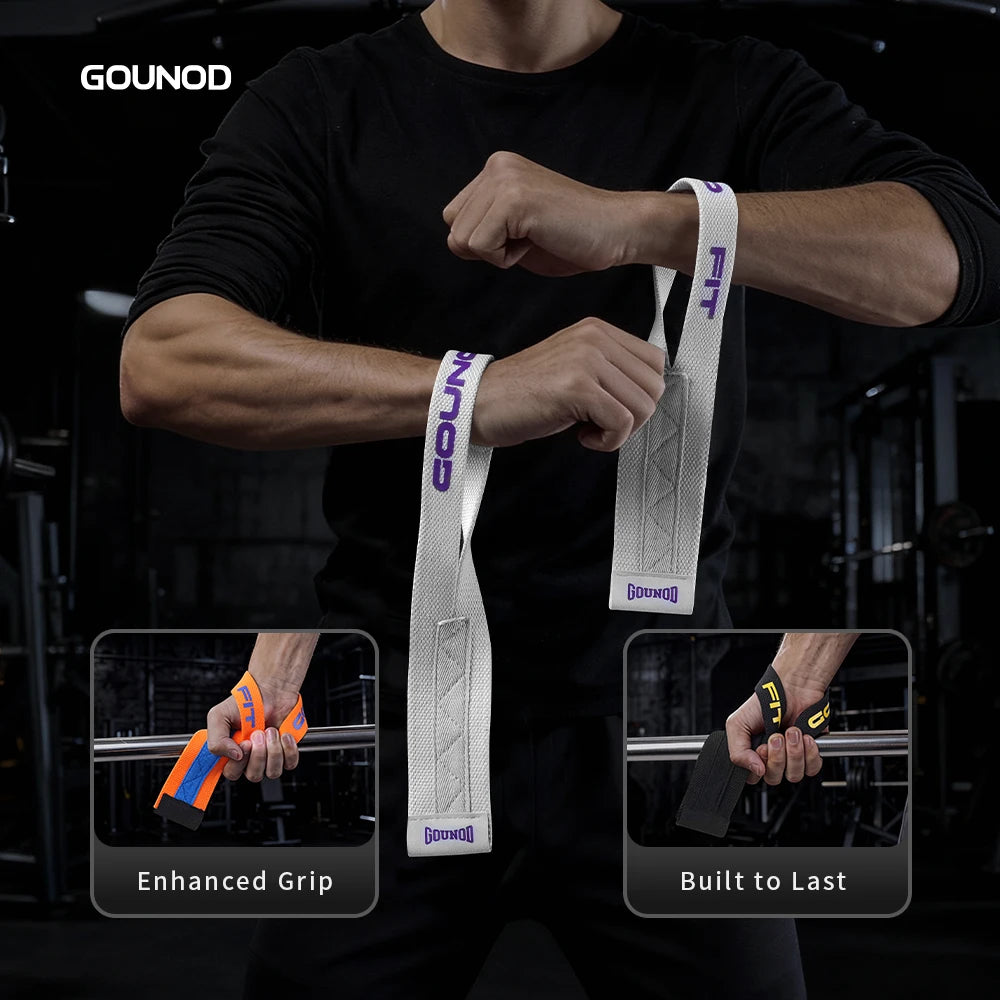 2Pcs Sports Booster Belt Grip Fitness Pull-Up Bars Pull-Ups Silicone Non-Slip Wear-Resistant Deadlift Strap Gym Dumbbell Workou