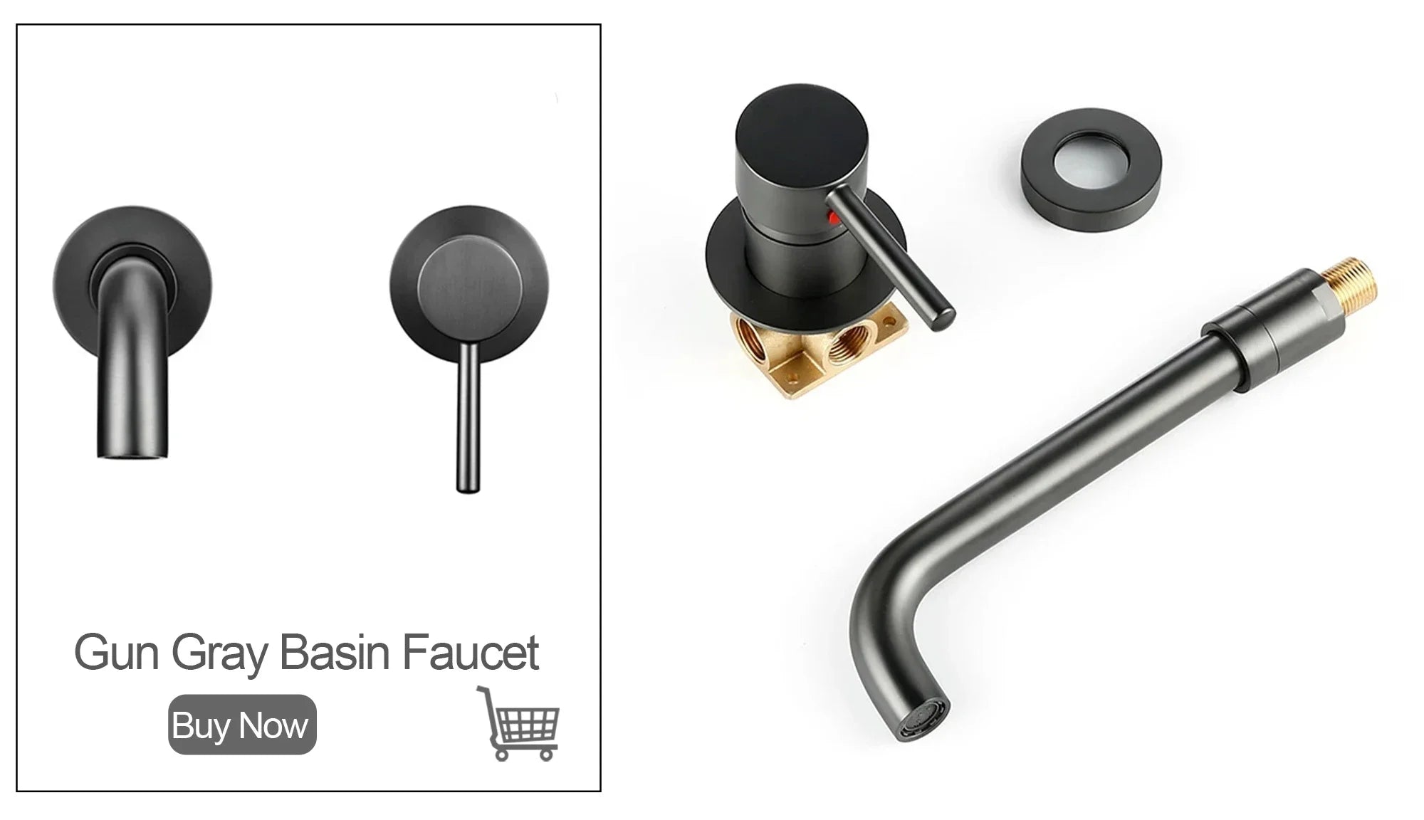 Bagnolux Stainless Steel Gun Gray Black Polished Chrome Brushed Gold Hanger Hook Towel Bar Paper Holder STURDY HANDS