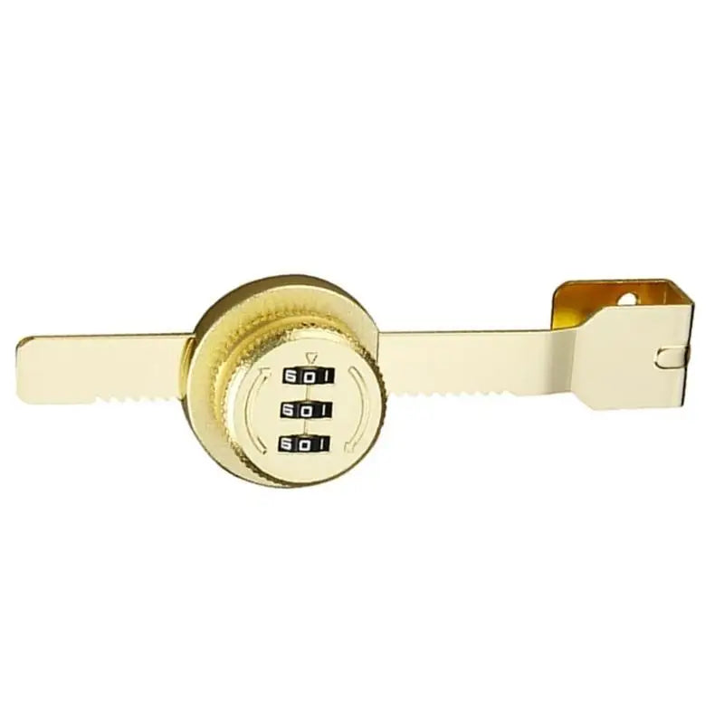 652F 3Digit Combination Lock Alloy Door Safety Lock Keyless Latches Mechanical Password Lock Sliding Glass Door Lock