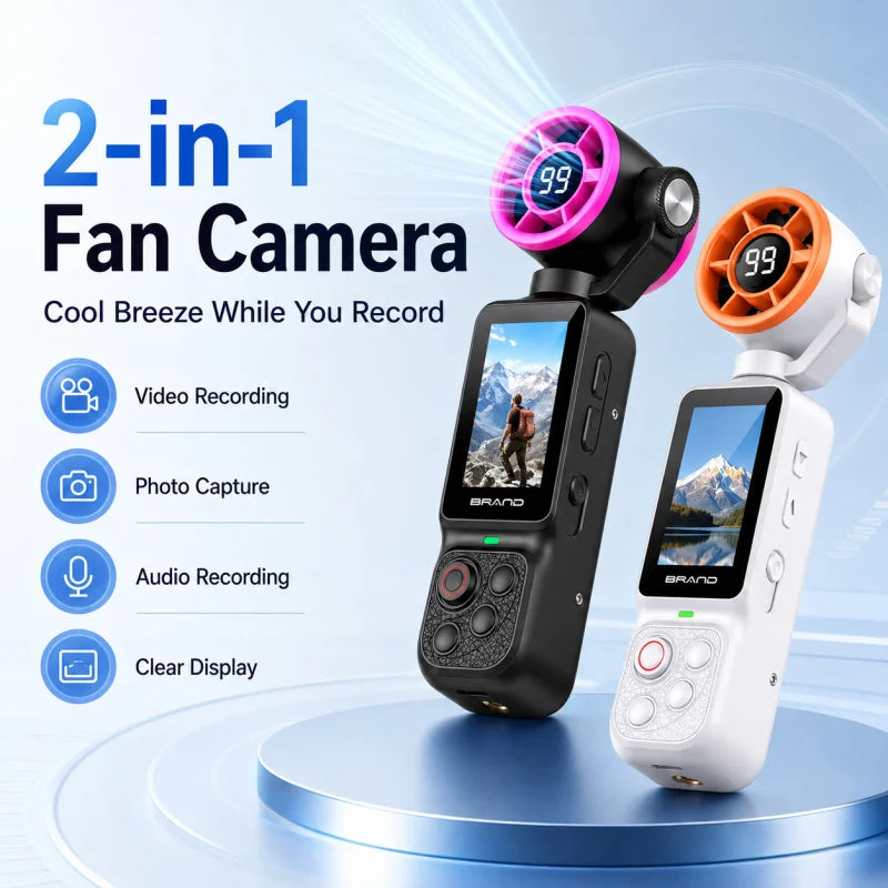 HD Handheld Sports Camera Mini Portable Video Recorder Anti Shake Action Camera for Vlog Audio Recording Students