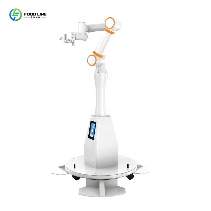 Customized  6 Axis Interactive Robot Photo Shooting Automatic Visual Camera Slow Motion Recording Light Function