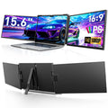15.6inch Triple Screen Extender For Laptops 1080P FHD IPS Portable Dual External Monitors For Macbook Windows Extension 13-17"