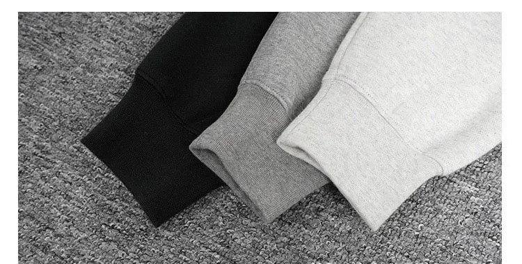 Fashion Double Line Matching Set Men's Drawstring Pants Luxury Design Plush Letter Pants High Street Couple Oversized Pants Set