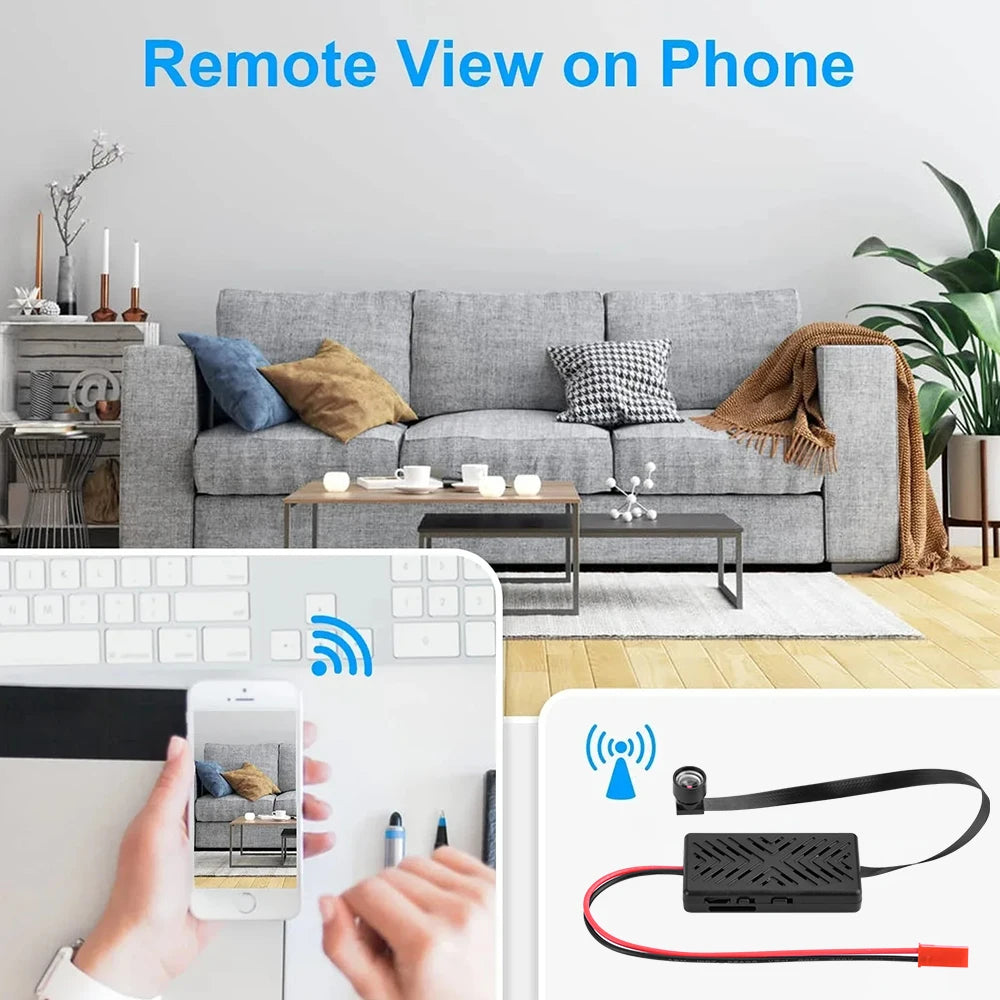 HD 1080P DIY Camera Wifi Remote View Mini Camera Home Security Motion detection Camcorder Remote Contro Video Recorder Cam