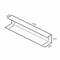 Modern Light Luxury Style Bar Coffee Shop Minimalist Art Pendant Wall-Mounted Decoration Stainless Steel Storage Rack Customized