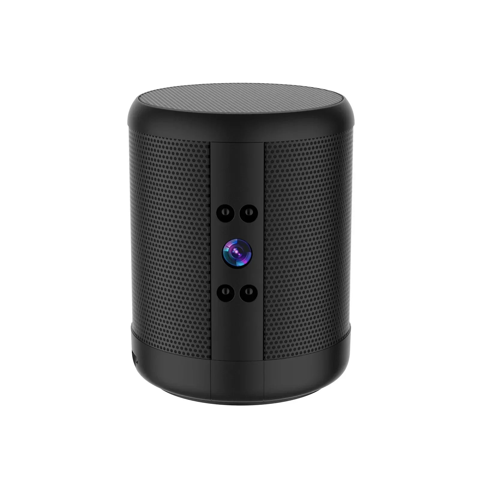 Mini Home Security Surveillance Camera, 4K HD, WiFi, Bluetooth Speaker, Two-Way Remote Intercom, Night Vision Cam,  Battery