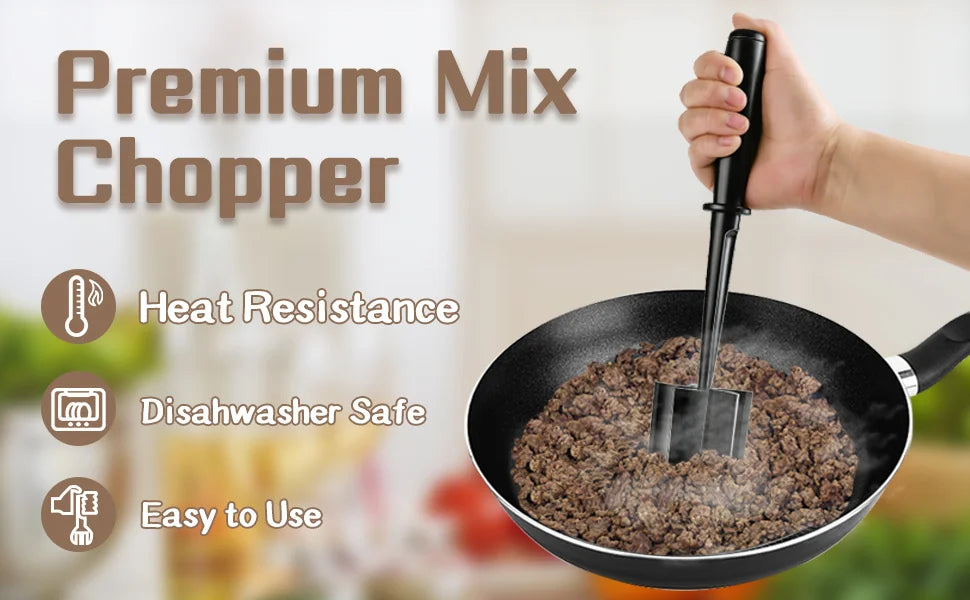 Kitchen Meat Chopper Manual Meat Shredder & Pulverizer for Ground Beef , Turkey, Hamburger Meat Grinding Kitchen Gadgets