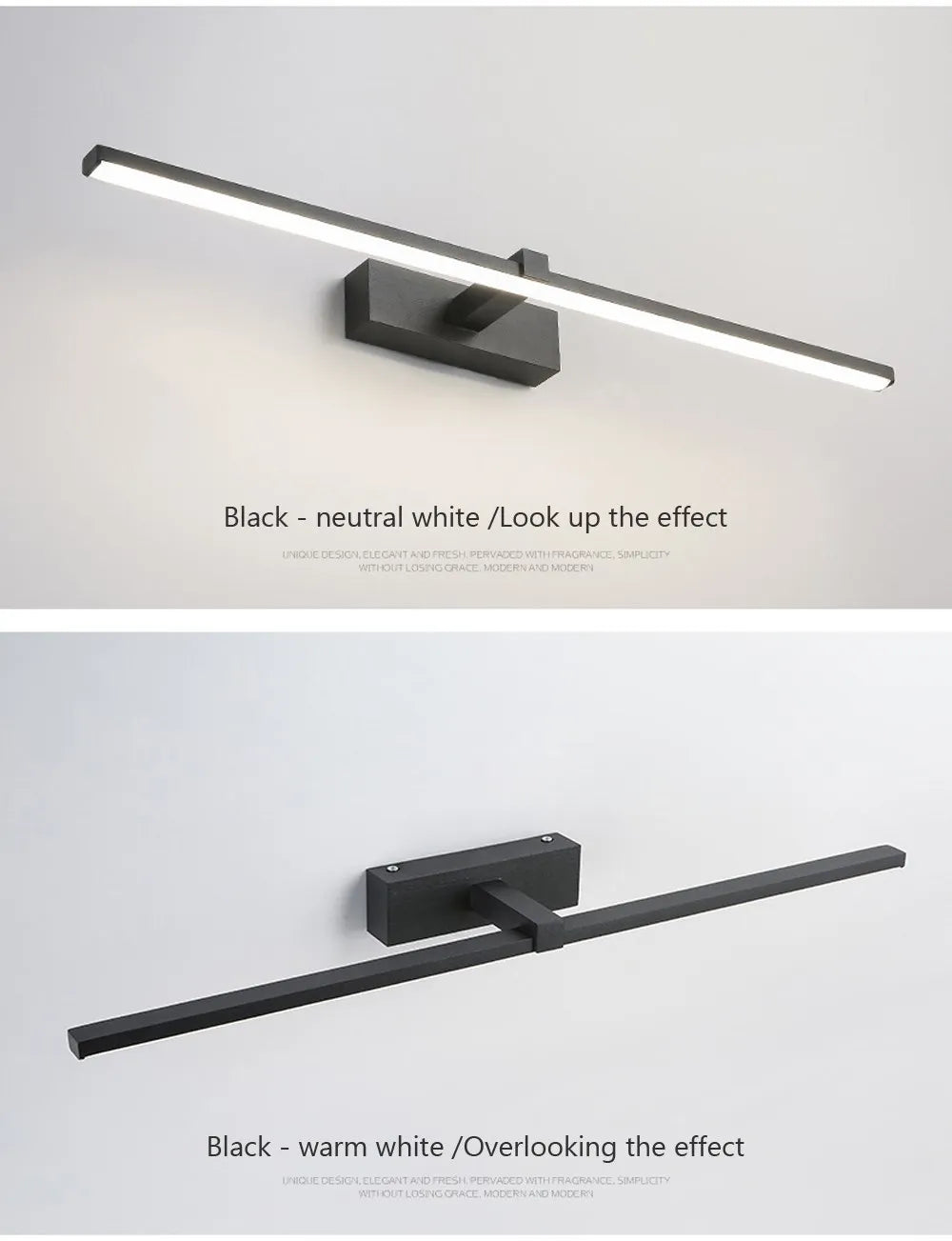 Modern LED Indoor Wall Lights, Bathroom Mirrors, Headlights, Study Rooms, Bedrooms, Waterproof, Creative Wall Lights, Lighting