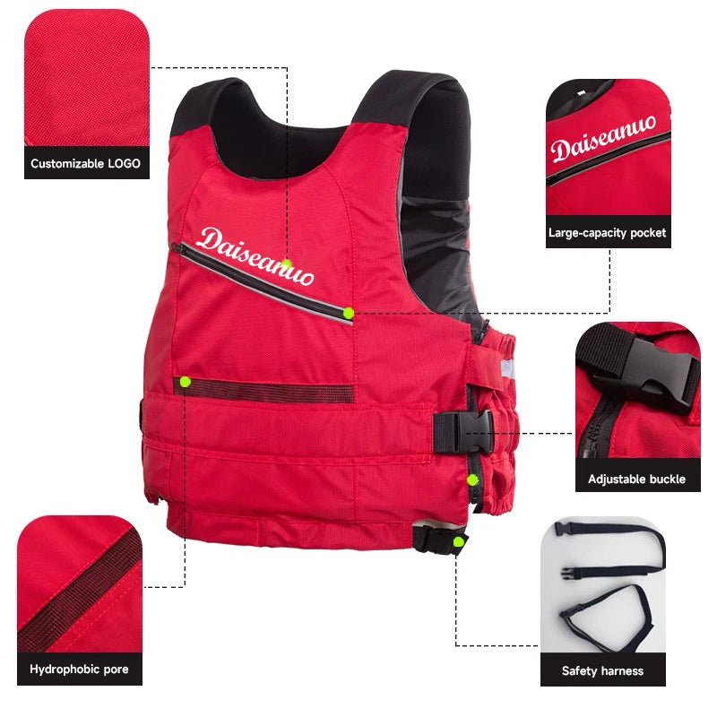 Life Vest for Adult Little Kids Girl Boy Life Jackets with Legs Strap Buoyancy Aid for SUP Kayak Fishing Swim Beach Watersports