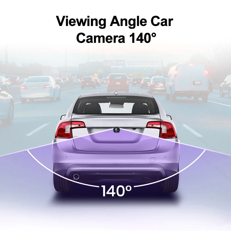Car rear view camera AHD 720P Resolution Waterproof 140° Wide-angle reverse backup parking camera for Junsun DVD car accessories