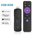 Mortal Android14 TV Stick WIFI6 Voice Control TV Stick Q8 8K Video Allwinner H313 Netflix YouTube TV Box Free Live TV Streaming