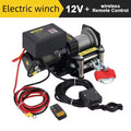 12v/24v 2000lb Beach Buggy Winch DC Winch Wire Rope Winch