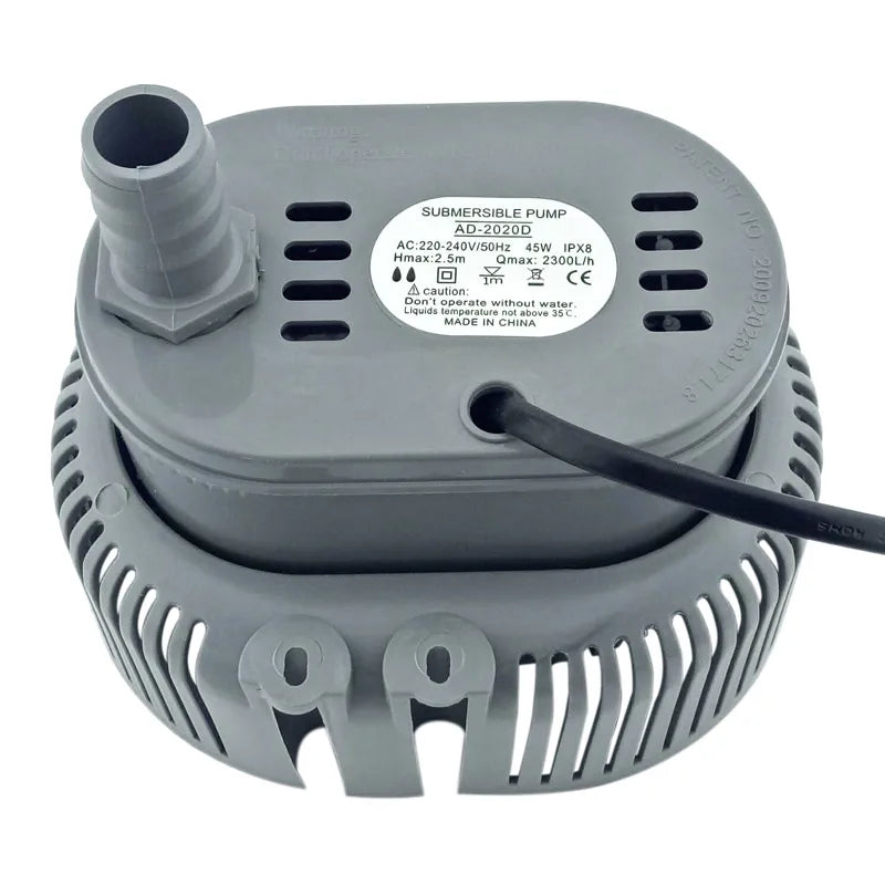 Submersible Pump 70W 220V Environmental Protection Air Conditioning Water Pump 45W 380V Cold Air Fan Water Pump