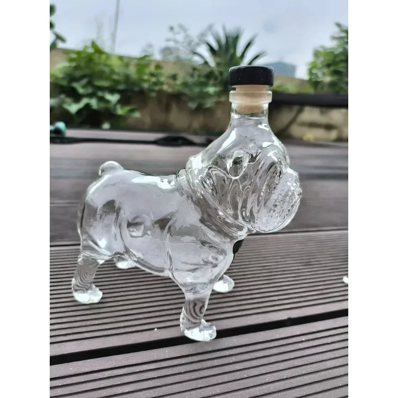 Funny Whiskey Glass Decanter Eagle 10Oz Glass Whiskey Wine Bottle Statue Decoration for Bar Office Home