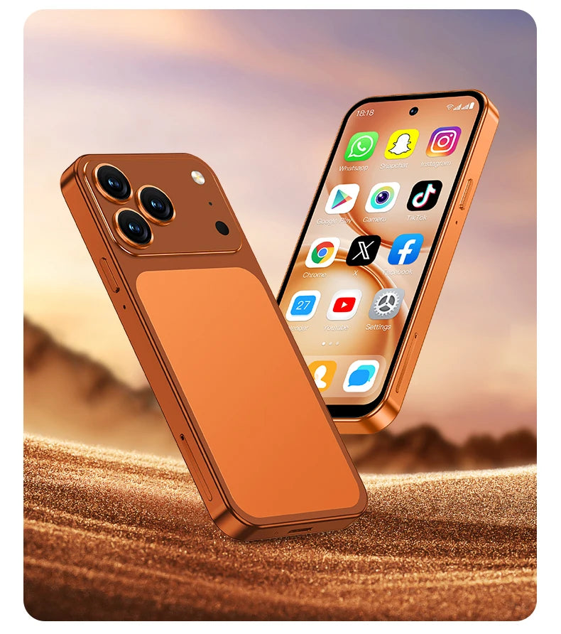 SERVO S45 PRO 4G LTE Mini Smartphone 4.5" Screen Android10.0 OS 3GB+64GB WiFi Hotspot 2MP Camera 2 SIM Card Pocket Smart Phones