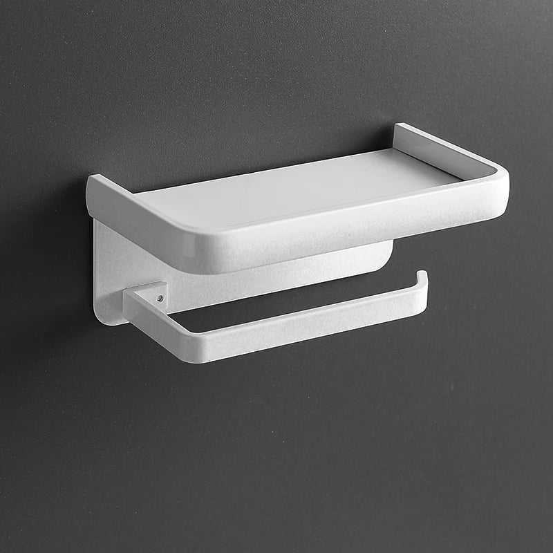 Toilet Tissue Roll Holders Wall Mount with Self  Screw for Small Items,Tissue Holder for Bathroom Kitchen Bedroom