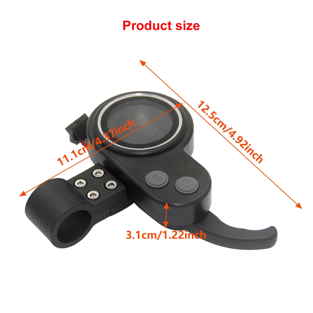 Electric Scooter JP 36V 48V 52V 60V 72V with Throttle Display Shift Switch Adjustable Speed Control for Eco-Friendly Transport