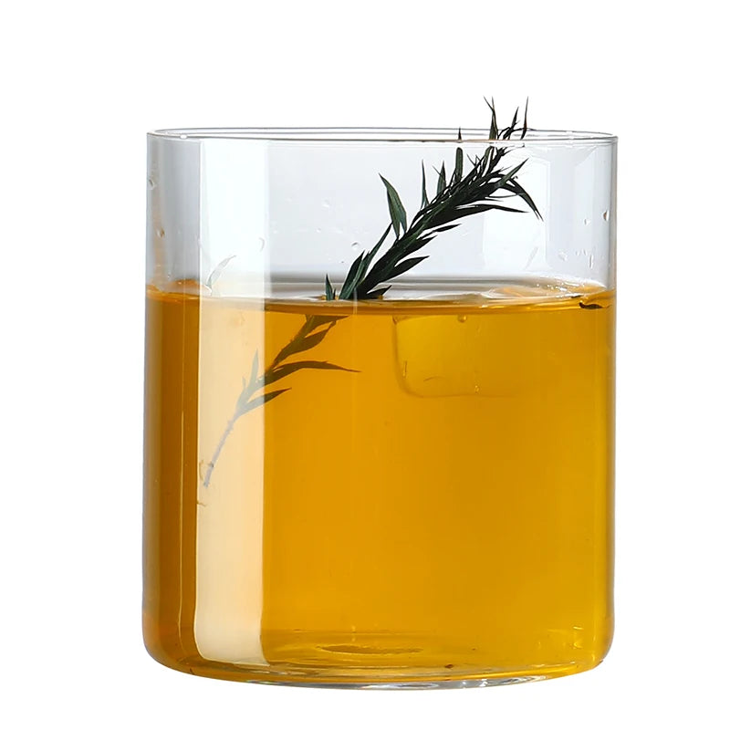 4PCS Ultra Thin Whiskey Glasses, Excellent For Cocktail Bourbon Rocks Glassware 350ml Drinkware