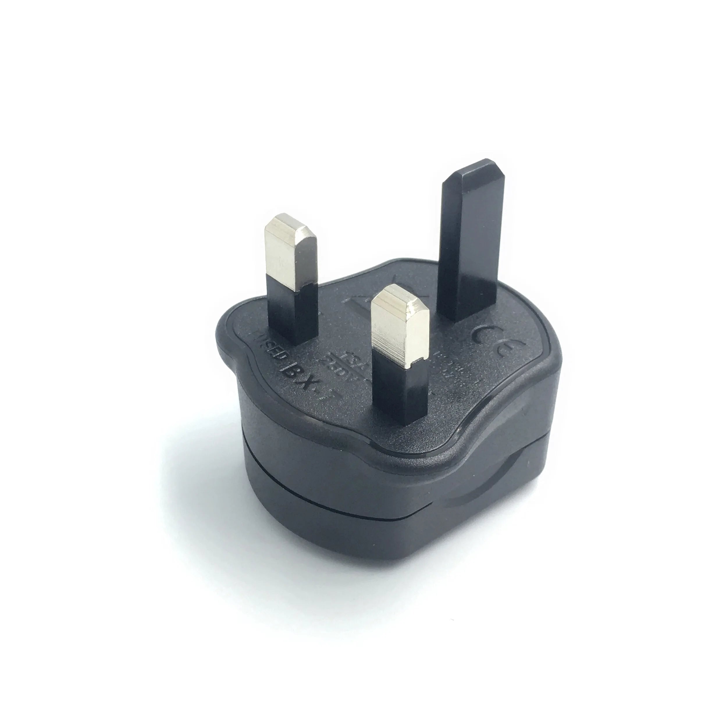 EU 2 Pin To 3 Pin UK Electric Power Shaver Toothbrush Plug Adaptor Converter Durable for Travel Socket Adapter