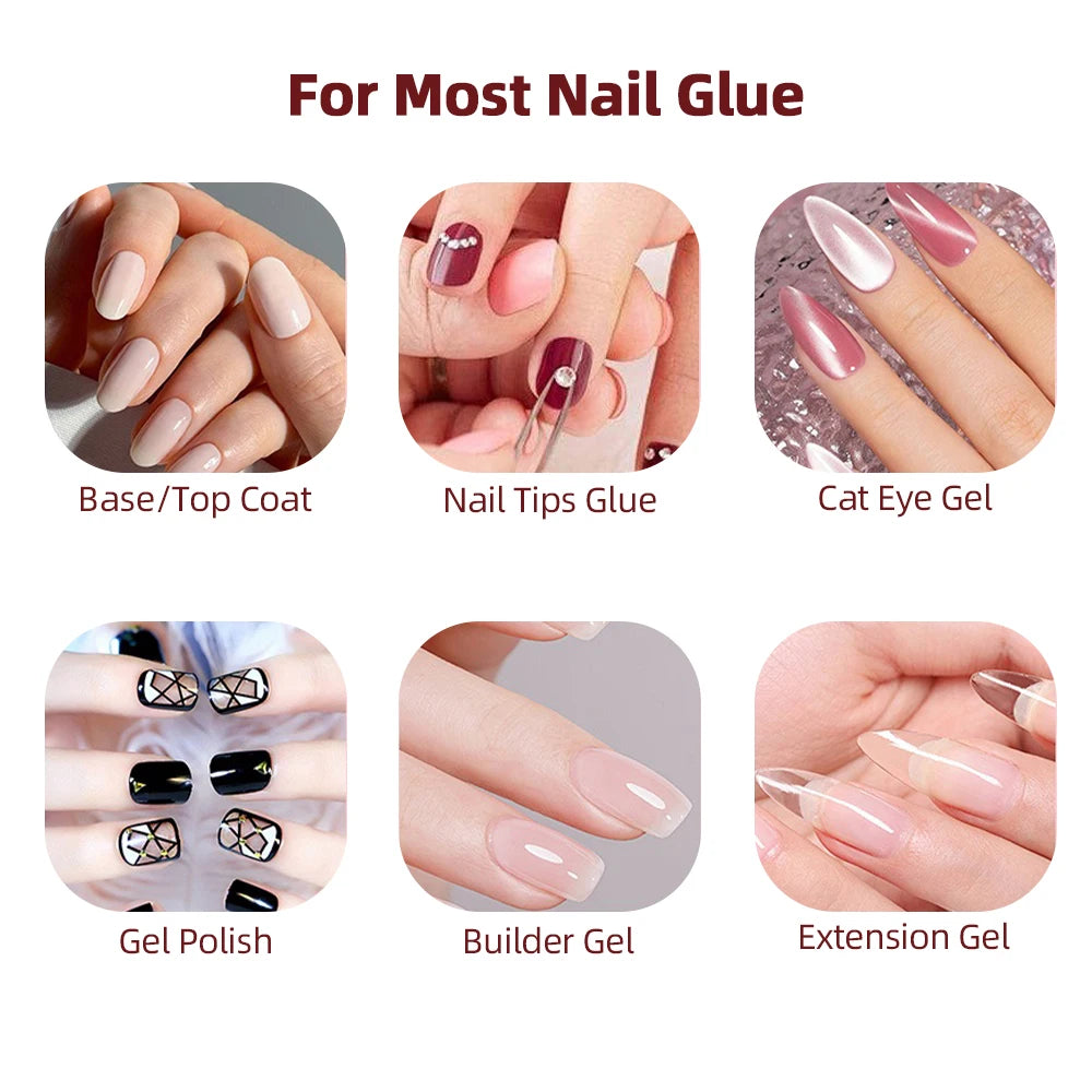 Comeuv Nail Lamp Single Toe Single Finger Gel Nail Curing Lamp Full Hand Fast Drying LED Light Nail Dryer Auto Sensor Dual Lamp