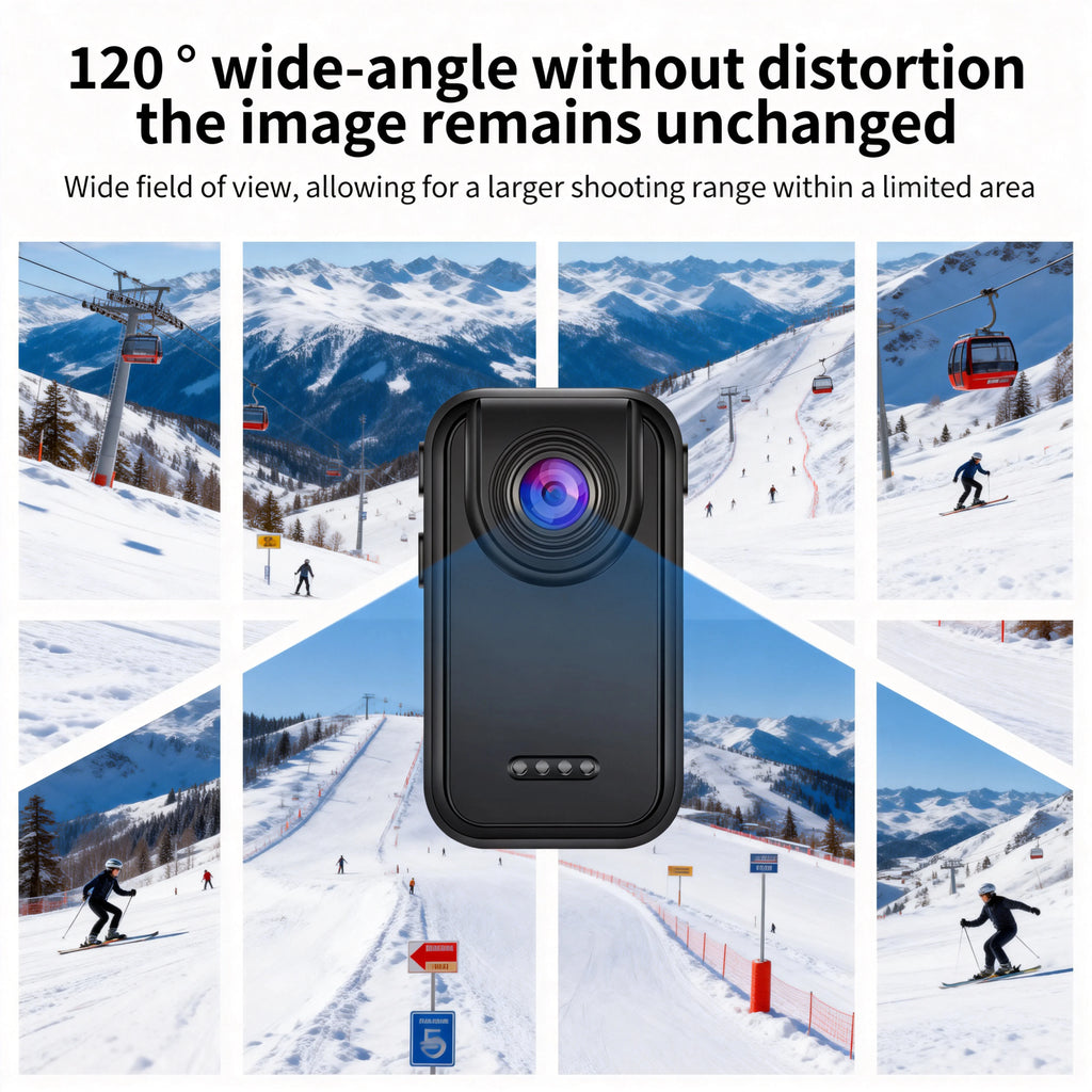 1080p HD thumb camera, one-click quick shot, portable 2K compact HD recorder, cycling, mountaineering, outdoor sports camera