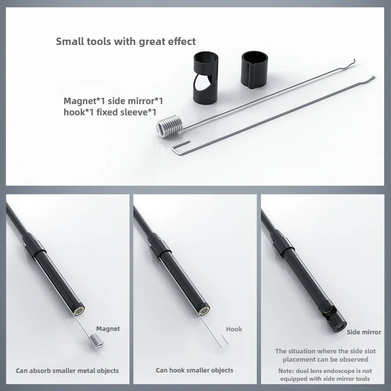 Android Mobile Phone Endoscope compact high-definition (HD) inspection camera industrial automotive and household applications