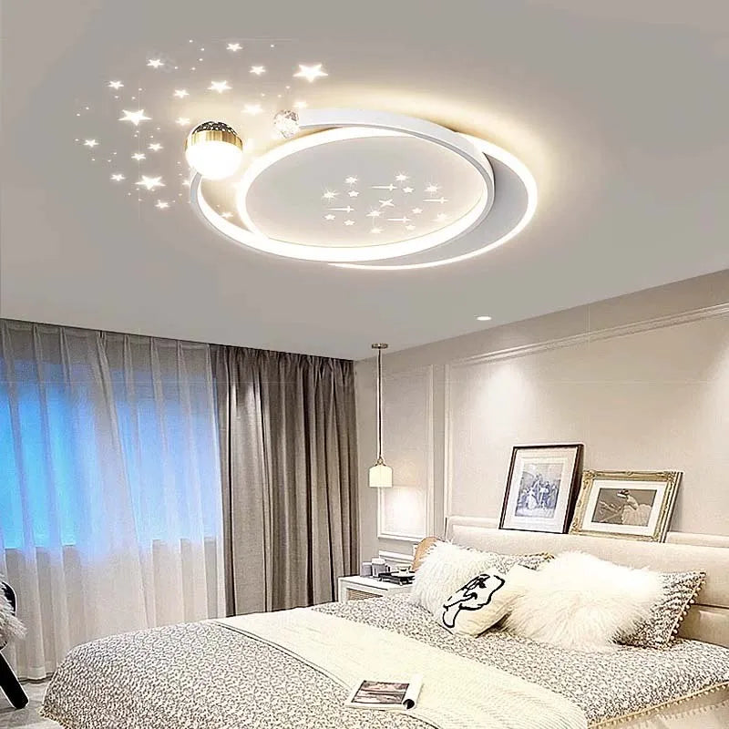 Modern LED Living Room, Dining Room, Bedroom Ceiling Lights, Luxurious and Simple Ceiling Lights, Indoor Home Lighting Fixtures