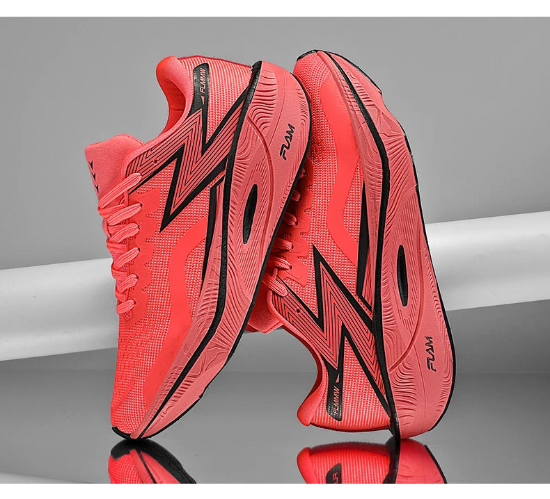Running Shoes Carbon Board Speciality Marathon Men Sports Breathable Lightweight Women's Comfortable Athletic Nonskid Sneakers