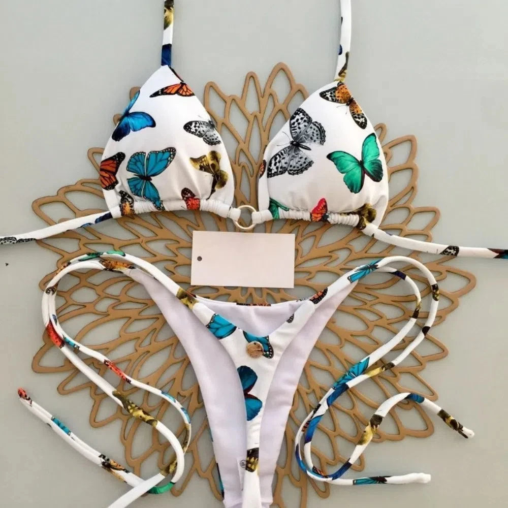 New bikini women's swimsuit beach vacation sexy bikini set thong swimsuit bikini