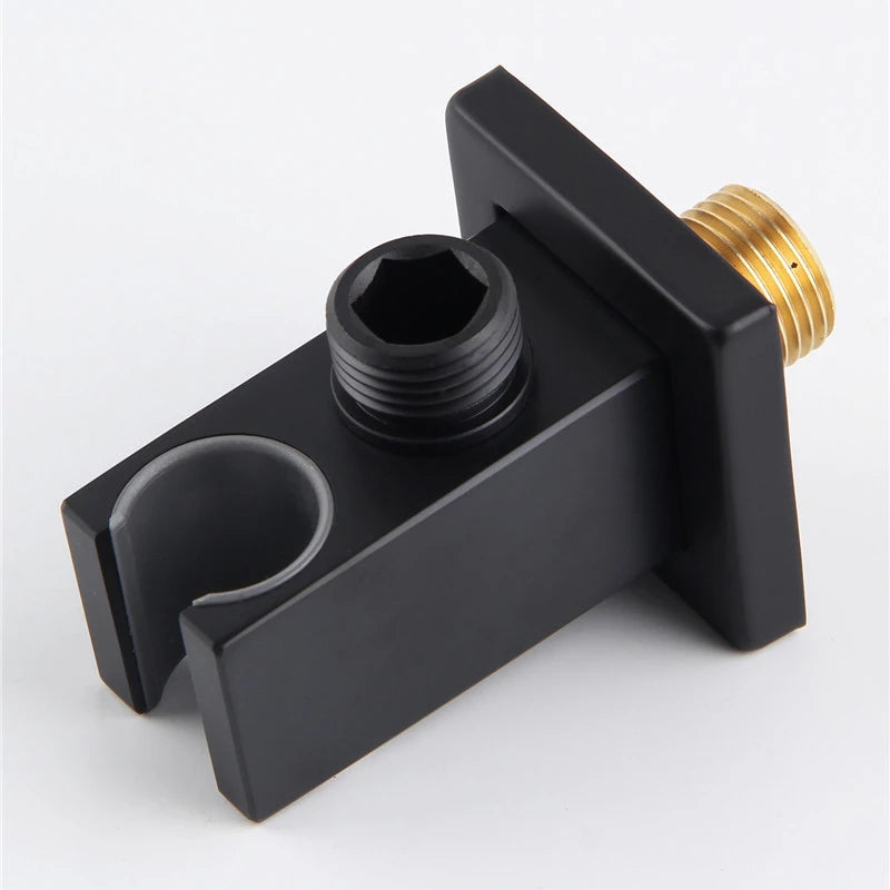 1Pcs Shower Head Holder Adjustable Wall Mounted Shower Holder Self-Adhesive Handheld Bracket Shower Head Accessories