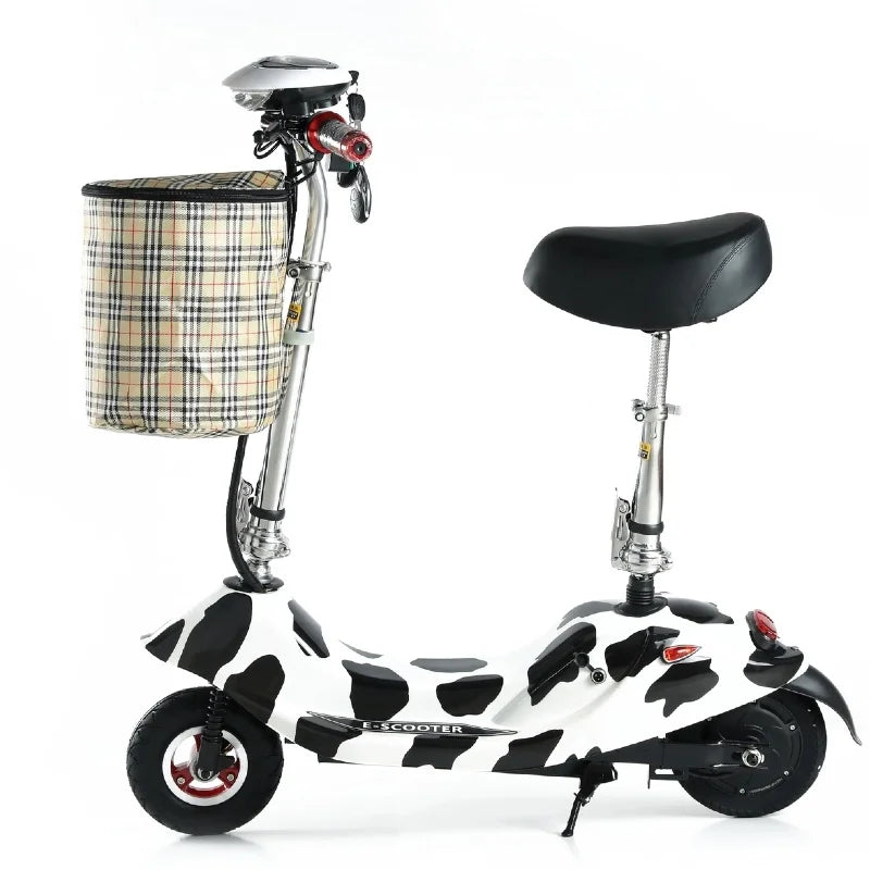 Electric Scooter Foldable E Scooter 350W 20KM/H for Adults Men Women Urban Commuting Outdoor Travel Campus Riding High Speed Lon