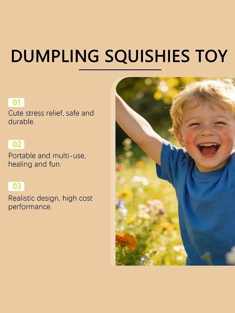 Viral Dumpling Squishy ULTRA RARE Gold Glitter Hidden Edition Dumpling Squishies Squishy Dumpling Slow Rise Stress Relief Soft.