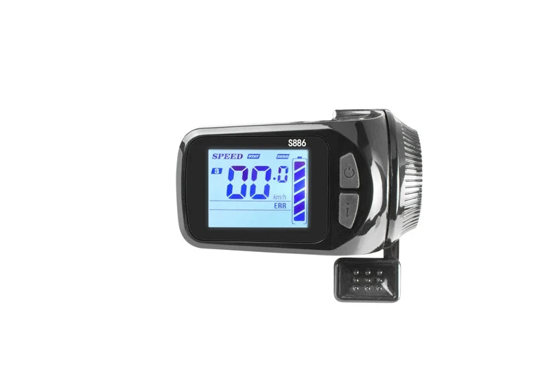 Electric Bike Brushless Controller 25A 35A with LCD Display Electric Bicycle Scooter E-bike Accessories Parts 36V 48V 750W 500W