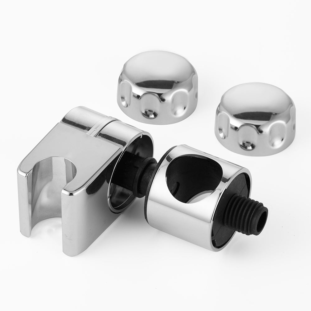 1/2PC Shower Head Holder Bathroom Shower Rail Bracket Universal Handheld Adjustable Bathroom Accessories Hose Riser Slider Clamp